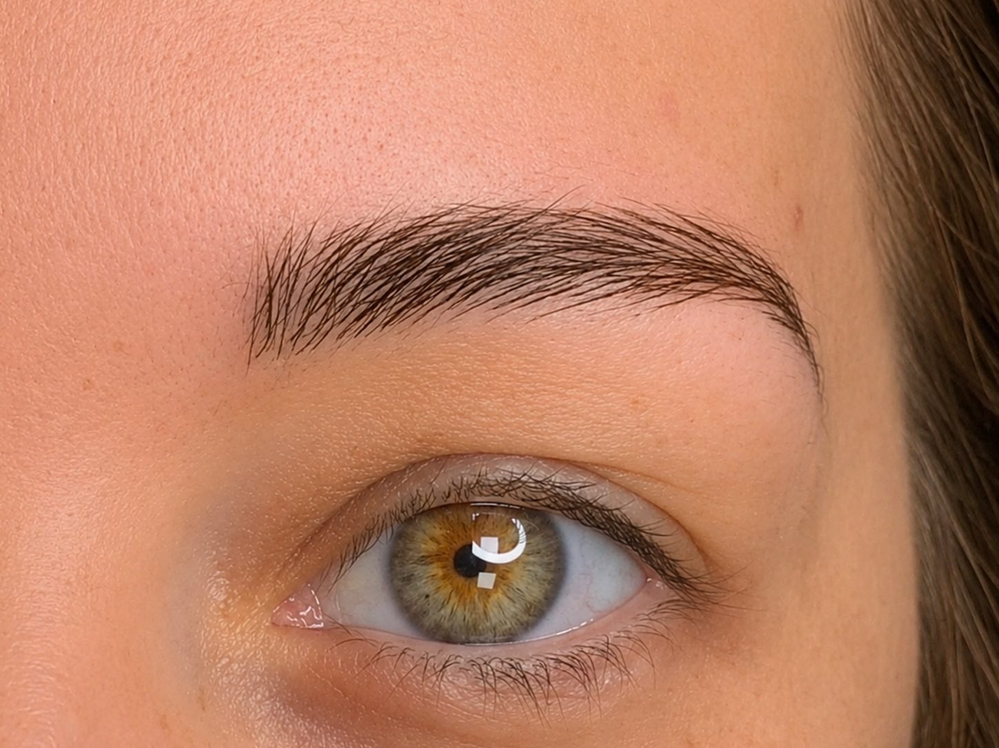 Cejas: técnica pelo a pelo después del tratamiento